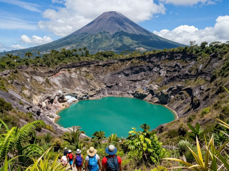 Aventura: Volcanes, Cascadas  y  Playa